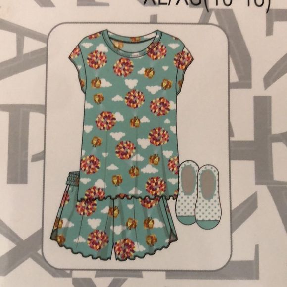 UP 3 PIECE PAJAMA SET - Picture 4 of 5